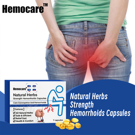 Hemocare™ Herbal Strength Hemorrhoid Capsules