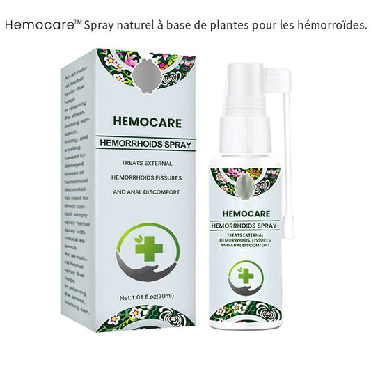 Spray d'herbes Hemocare™ pour les hémorroïdes- French