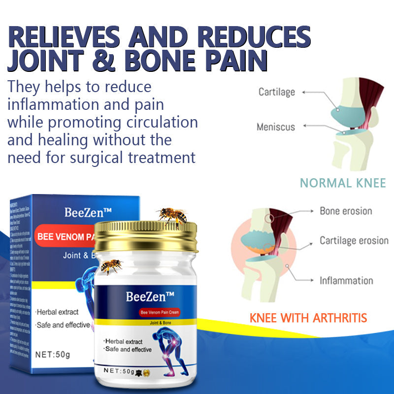 🐝BeeZen™ New Zealand Bee Venom Joint and Bone Therapy Advanced Cream🎉Limited Time Offer🐝