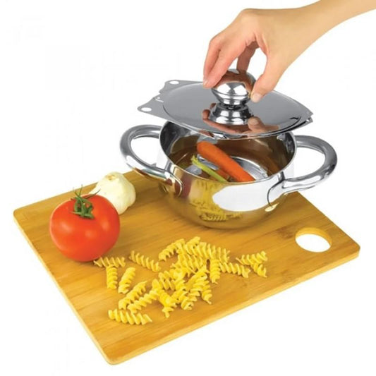 Retractable kitchen pan cover